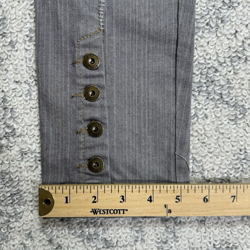 BCBGeneration Women's Fog Wash Pocket Cotton Blend Skinny Denim Jeans Size 29 - Picture 3 of 13